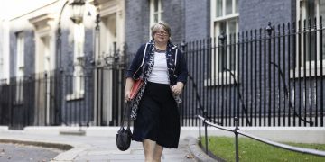 Therese Coffey in Downing Street