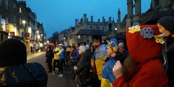 Ukraine rally, Cambridge