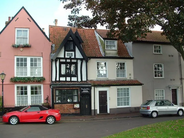 Timber framed house where Anna Sewell was born
