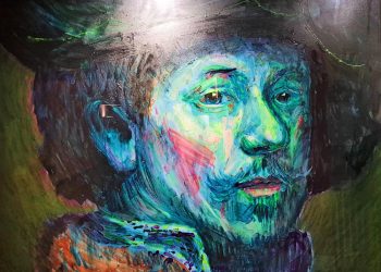 Portrait of Rembrandt by Will Teather