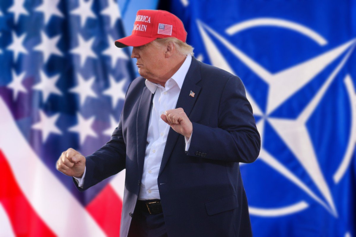 Trump dances the NATO hokey-cokey