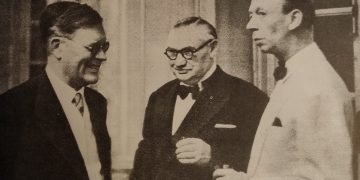 Representatives of Sweden Great Britain and Denmark at the Strasbourg meeting
